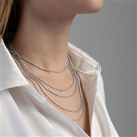 Collana Desmos Donna in Argento DESIGN-MIRROR G 46 - DESIGN-MIRROR G 46
